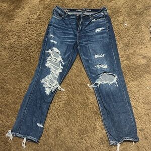 AE mom jeans